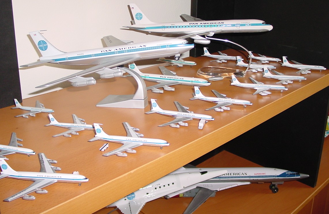 Boeing 707s & Douglas DC8s of all sizes and manufacturers.